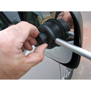 Defa Easy Mirror Caravanspiegel - Rond - Bijrijderszijde