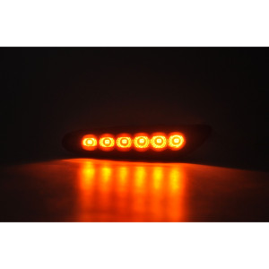Set LED Zijknipperlichten (T10 Plug) passend voor BMW 1-Serie E8x / 3-Serie E46 / 3-Serie E9x / 5-Serie E6x / X1 E84 / X3 E83 - Rookgrijs