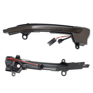 Set LED Zijspiegel-Knipperlichten - passend voor Seat (Cupra) Ateca 2016- & Seat Tarraco 2019- - Smoke - incl. Dynamic Running Light