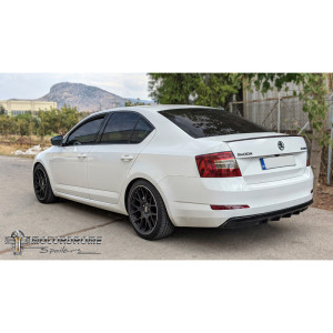 Achterbumperskirt (Diffuser) passend voor Skoda Octavia III Sedan/Kombi 2013-2020 excl. RS/Scout (ABS)