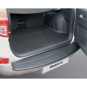 ABS Achterbumper beschermlijst passend voor Toyota RAV 4 2006-2007 excl. T180/XT-R Zwart