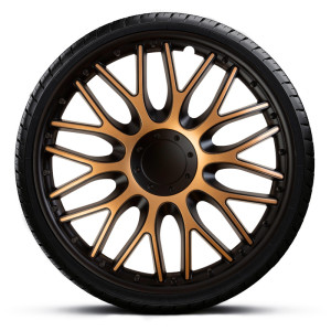 4-Delige J-Tec Wieldoppenset Orden 13-inch zwart/goud