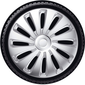 4-Delige J-Tec Wieldoppenset Sepang 16-inch zilver