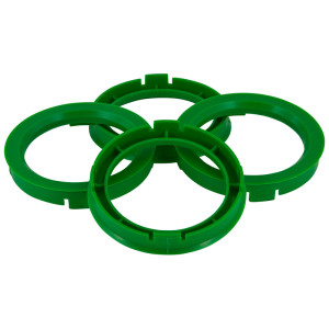 Set TPI Centreerringen - 64.0->57.1mm - Groen