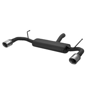 Dubbele Sportuitlaat passend voor Alfa Romeo Giulietta HB 5-deurs 1.4 T 77/88/125kW 2010- 100mm
