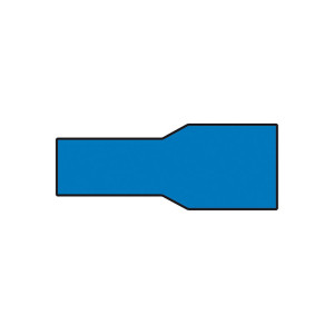 Kabelverbinders 1542 blauw 10-stuks