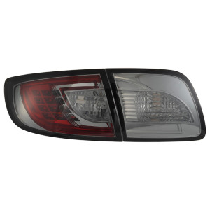 Set LED Achterlichten passend voor Mazda 3 Sedan 2003-2009 - Rookgrijs