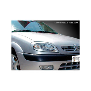 Koplampspoilers passend voor Citroën Saxo 1999-2003 (ABS)