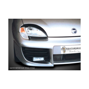 Koplampspoilers passend voor Fiat Seicento (ABS)