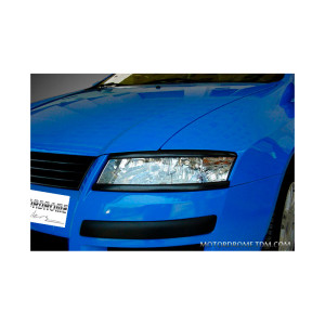 Koplampspoilers passend voor Fiat Stilo - Bovenzijde (ABS)