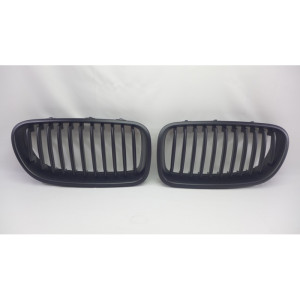 Matzwarte Grills passend voor BMW 5-Serie F10/F11 Sedan/Touring 2010-