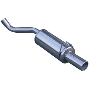 100% RVS Sportuitlaat passend voor Alfa Romeo 145 1.6 TS (120pk) 1994-2000 80mm