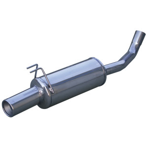 100% RVS Sportuitlaat passend voor Alfa Romeo 145 2.0 TS (150pk) 1996- 80mm