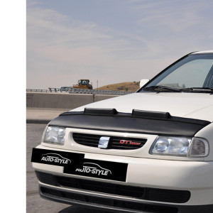 Motorkapsteenslaghoes passend voor Seat Cordoba/Ibiza 6K 1993-1999 carbon-look