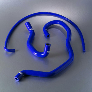 Samco Slangen Kit passend voor Ford Escort MK4 RS Turbo 1987-1991 - 3-delig - Ancillary - Blauw