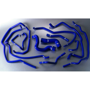 Samco Slangen Kit passend voor Renault 5 GT-Turbo 1985-1991 - 14-delig - Koeling - Blauw