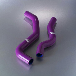 Samco Slangen Kit passend voor Mitsubishi Lancer Evo 6 CP9A - 2-delig - Koeling - Blauw