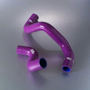 Samco Slangen Kit passend voor Nissan Sunny GTi/R 1990-1994 - 2-delig - Koeling - Blauw