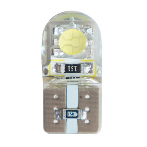 Simoni Racing T10 2-LED Lampen 'Silicone-High-Power' Type 1 - Wit - Set à 2 stuks