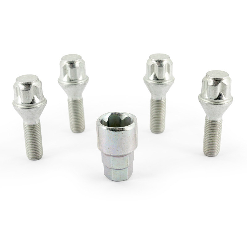 McGard Slotboutenset M14x1.50 - Konisch - Lengte 32mm (17mm kop