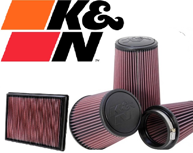 K&N Universeel Luchtfilter Rond 127mm aansluiting, 165mm