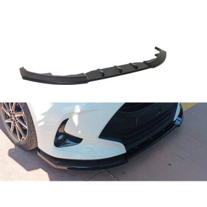 Voorspoiler passend voor Toyota Yaris (P21) 2020- (ABS Glanzend zwart)