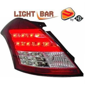 Achterlichten Suzuki Swift 2010->> rood Light Bar