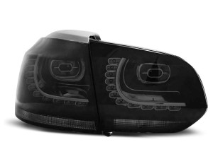 Achterlichten | geschikt voor Volkswagen | Golf 08-12 3d hat. / Golf 08-12 5d hat. | LED | smoke