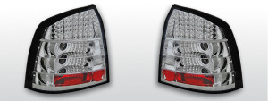 Achterlichten Opel Astra G 3D/5D  LED chrome