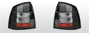 Achterlichten Opel Astra G 1997-2004 | LED | zwart