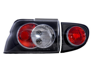 Achterlichten  Ford Escort MK6/7  EVO zwart Carnamics