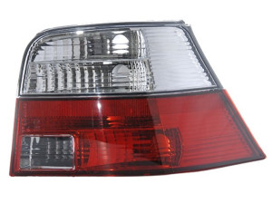 Achterlichten geschikt voor VW Golf 4  rood / wit helder