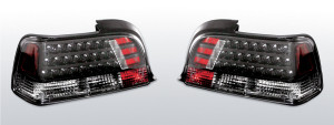 Achterlichten geschikt voor BMW E36 2D LED zwart