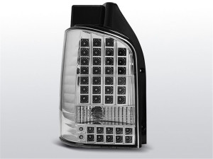 Achterlichten geschikt voor Volkswagen T5 2003-2015 | LED | chroom | Achterklep