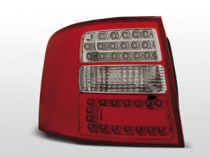 Achterlichten Audi A6 Avant 1997-2004 LED rood/wit