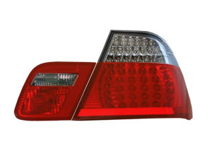 Achterlichten geschikt voor BMW E46 4D 98-02 LED rood/wit