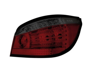 Achterlichten LED (LCI-look) geschikt voor BMW E60 rood/smoke