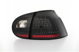 Achterlichten geschikt voor VW Golf 5 LED zwart