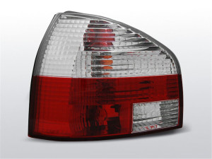 Achterlichten | Audi A3 8L 1996-2000 3-deurs / 5-deurs | rood / wit