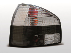 Achterlichten | Audi A3 8L 1996-2000 3-deurs / 5-deurs | wit / smoke