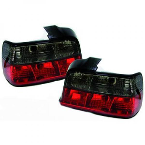 Achterlichten | geschikt voor BMW E36 1991-1998 Sedan | rood/smoke | 04