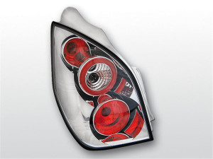 Achterlichten geschikt voor Citroen C2 03-08 3d hat. / C2 08-10 3d hat. | Chroom | Links, Rechts