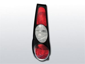 Achterlichten | Fiat Punto 1 1993-1999 3D/5D | zwart