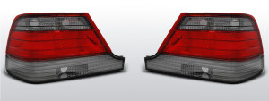Achterlichten | Mercedes W140 S-Klasse 1995-1998 | rood / smoke