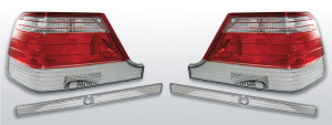 Achterlichten | Mercedes W140 S-Klasse 1995-1998 | rood / wit