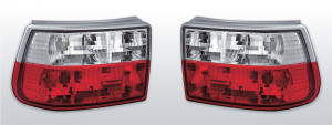 Achterlichten | Opel Astra F Hatchback 1991-1997 | rood / wit
