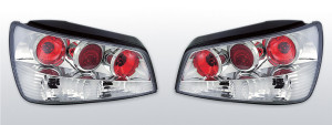 Achterlichten | geschikt voor Peugeot 306 Hatchback 1993-1997 | chroom