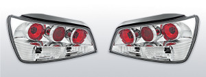Achterlichten | geschikt voor Peugeot 306 Hatchback 1997-2001 | chroom
