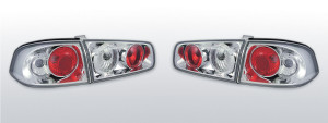 Achterlichten | Renault Laguna 2 Liftback 2001-2005 | chroom