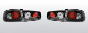 Achterlichten | Renault Laguna 2 Liftback 2001-2005 | zwart